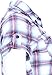 Ladies' Code Women's Short Sleeve Plaid or Stripe Button Down Shirt Knit Top