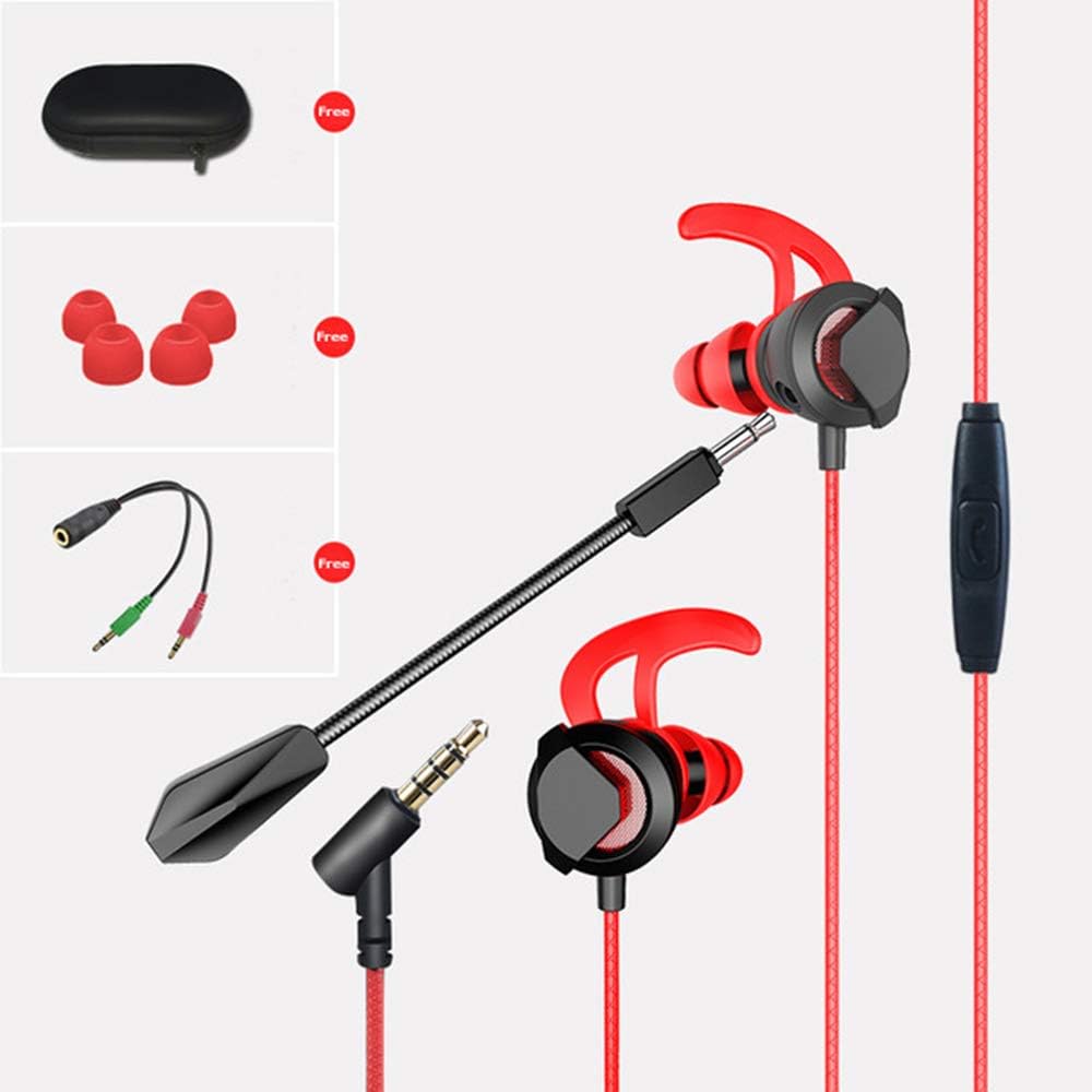 Gaming Earbuds, 3.5MM Wired inEar Earphones Intelligent