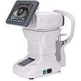 AISITESY Fully Automatic Refractometer Keratometer and Optometry Optical Equipment Refractor for Optometrist Clinics and Ophthalmologists (White)