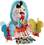 amscan Disney Mickey's Fun to be One Table Decorating Kit, Birthday