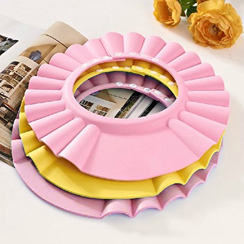 image for Baost Baby Safety Bath Visor Shampoo Hat Shower Bathing Eye Protector 
