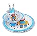 Culina Kids Melamine Dinnerware - Robot. Set of 5
