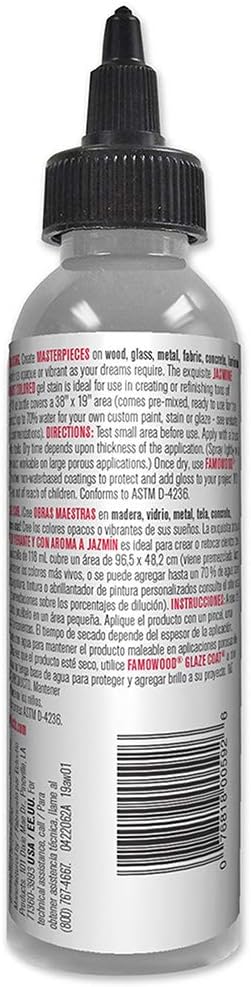 Unicorn SPiT 5770013 Gel Stain & Glaze, Weathered Daydream, 4 Ounce Bottle, Gray, by The Yard - Image 3
