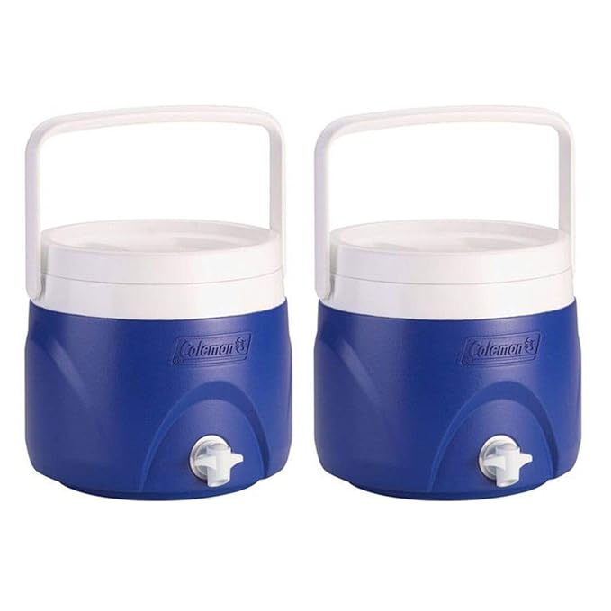 Amazon.com : Coleman 2-Gallon Stacker Jug (Blue/Set of 2 ...