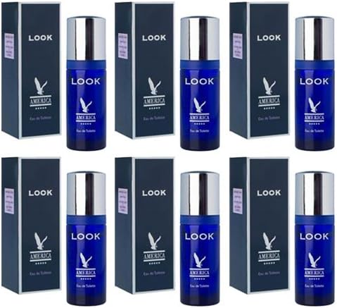 Crimson Kangaroo Mens America Look Milton Lloyd EDT Fragrance 6 Pack 50ml