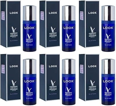 Crimson Kangaroo Mens America Look Milton Lloyd EDT Fragrance 6 Pack 50ml