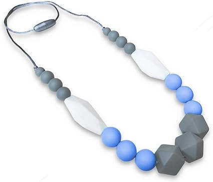 stylish teething necklace