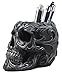 Ebros Gift Tribal Tattoo Floral Skull Pen Holder Figurine 5.75