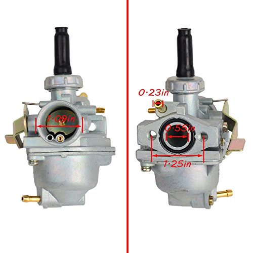 Gator parts Crf50 Carburetor for Honda Crf50 Xr50 Z50 Crf Xr 50 Z50R Stock Size 2004-2009 Carb - Thumbnail 3