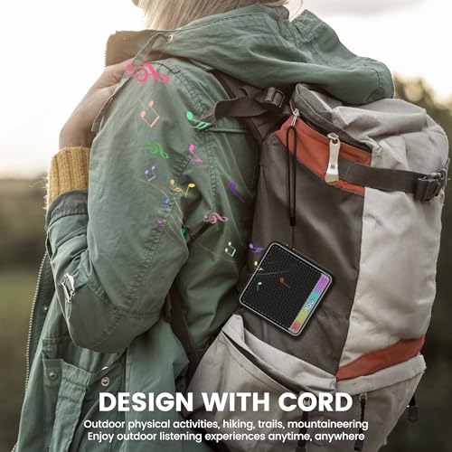AOC ACS2311 Caixa de Som Portátil, Caixa de Som Bluetooth, à Prova d'Água IPX5, 12 Horas de Reprodução,Som Limpo e Potente, Emparelhamento Estéreo Sem Fio, Ideal para Casa e Viagens