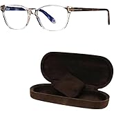 Tom Ford FT5638-B Square Shape Eyeglass Frame + Bundle With eSHADES Eyewear Cleaning Kit, 50 mm, Shiny Light Pink ( 50 Mm )