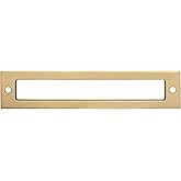 Top Knobs TK925HB Top Knobs TK925 Hollin 5 Inch Center to Center Pull Backplate from The Lynwood Series