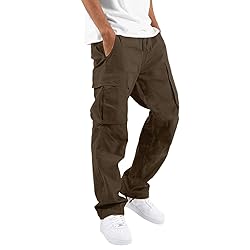 LCMTWX Christmas Sweatpants State Sweatpants Mens