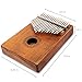 Calumet 17 Key African Kalimba Thumb Piano in White with Tuning Hammer