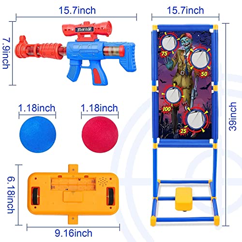 Jumpit [Upgraded] Shooting Game Toy with Moving Zombie Toy Target, 2