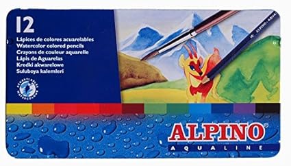 LAPICES DE COLORES MASATS ACUARELABLES CAJA DE 12 UNIDADES: Amazon.es: Oficina y papelería