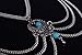 AutumnFall® Women Turquoise Bead Upper Arm Armlet Tassels Chain Bracelet Cuff Jewelry