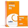 Hello Cake Snug Condoms, Premium Silicone Lubricated Latex Condoms for Men, Smaller and Tighter Natural Fit, BPA Free, Fragrance-Free, Glycerin Free – 12 Count