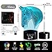 Horse Head 3D Night Light Touch Table Desk Lamps, Elstey 7 Color Changing Lights with Acrylic Flat & ABS Base & USB Cable