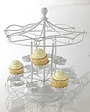 Godinger Carousel Cupcake White