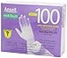 Medi-Touch Powder Free Latex Disposable Gloves, One Size Fits All, 100-Count Boxes (Pack of 3)