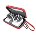 Khanka Hard Storage Carrying Travel Case Bag for Polaroid Zip/Snap Touch Mobile Printer w/Zink Zero Ink Printing Technology - Red