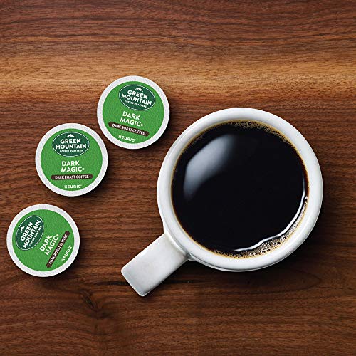 GREEN MOUNTAIN COFFEE ROASTERS DARK MAGIC, SINGLE-SERVE KEURIG K-CUP PODS, DARK ROAST COFFEE PODS, 48 COUNT (2 PACKS OF 24)