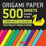 Origami Paper 500 sheets Vibrant Colors 6