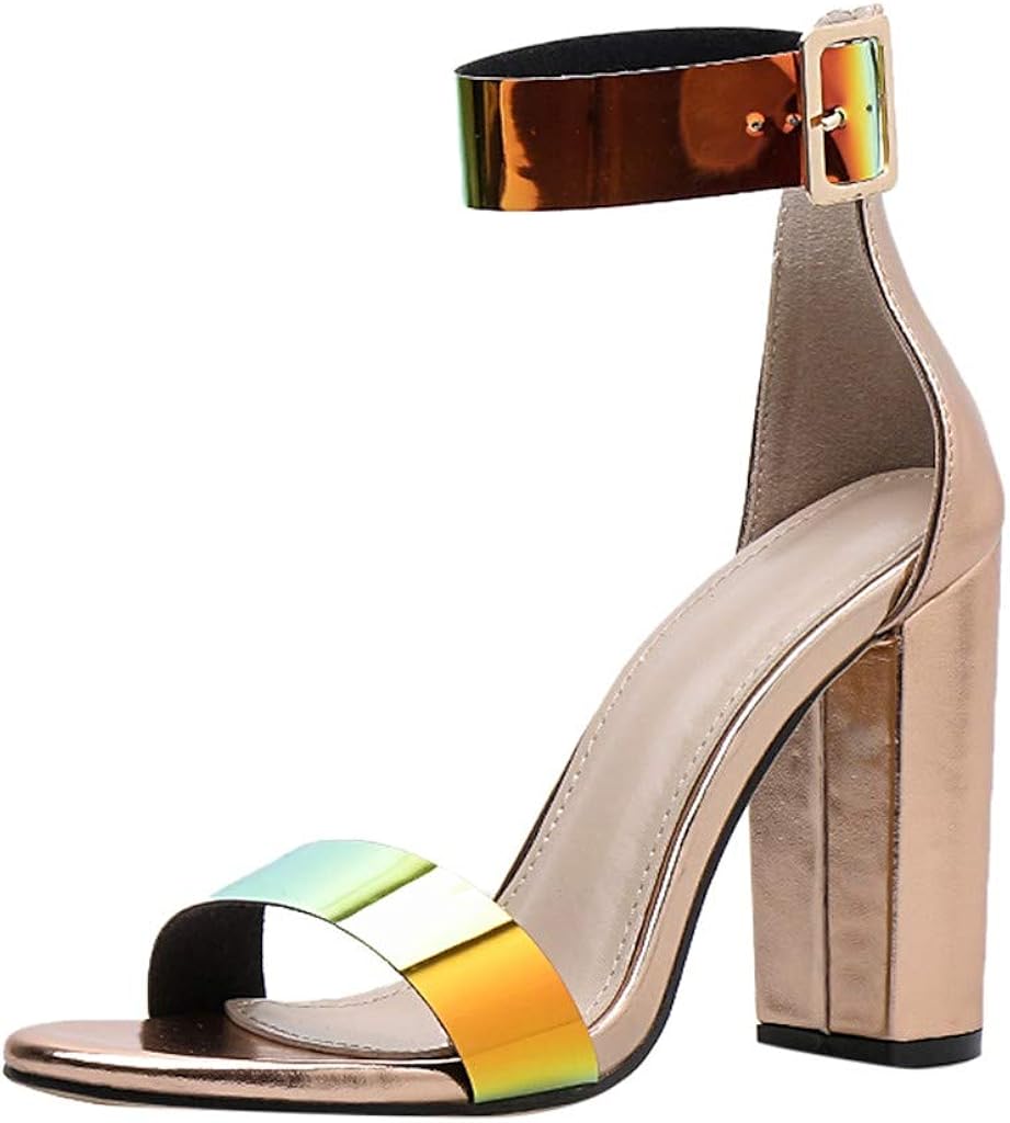 orange wide width heels