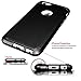 LUVVITT [Ultra Armor] Shock Absorbing Case Best Heavy Duty Dual Layer Tough Cover for Apple Phone 6 Plus / Phone 6s Plus Black