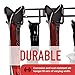 Racor - PS-3R - Ski and Pole Rack - Holds 3 Ski Pairs - Wall Mounted