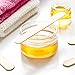 Mudder 400 Pieces Wax Applicator Sticks Wood Craft Sticks for Hair Removal Eyebrow Wood Spatulas Applicator (200 Pieces Large and 200 Pieces Small)