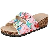 Coshare Women's Fashion Birkenstock-style Buckle Slides Arizona Soft Footbed Sandals