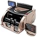 Money Counter Machine - Bill Counter Machine - Portable Money Machine Counter - 150 Straps & Counterfeit Detector Pen - Money Counting Machine for Mixed Bills - Currency Counter - Dollar Cash Counter