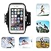 iphone 6S Armband, USmile Premium Sports Armband with Reflective Strip + Key Holder for Running, Jogging, Fitness & Workout, Smartphone Armband Case for iphone 6S/6/SE/5S, Samsung Galaxy S6 Edge/6/5/4