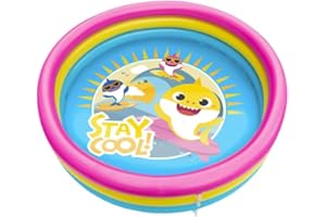 DP AUDIO VIDEO LLC 3-Ring Inflatable Swimming Pool, Portable Pool for Summer Play (Ages 2+)