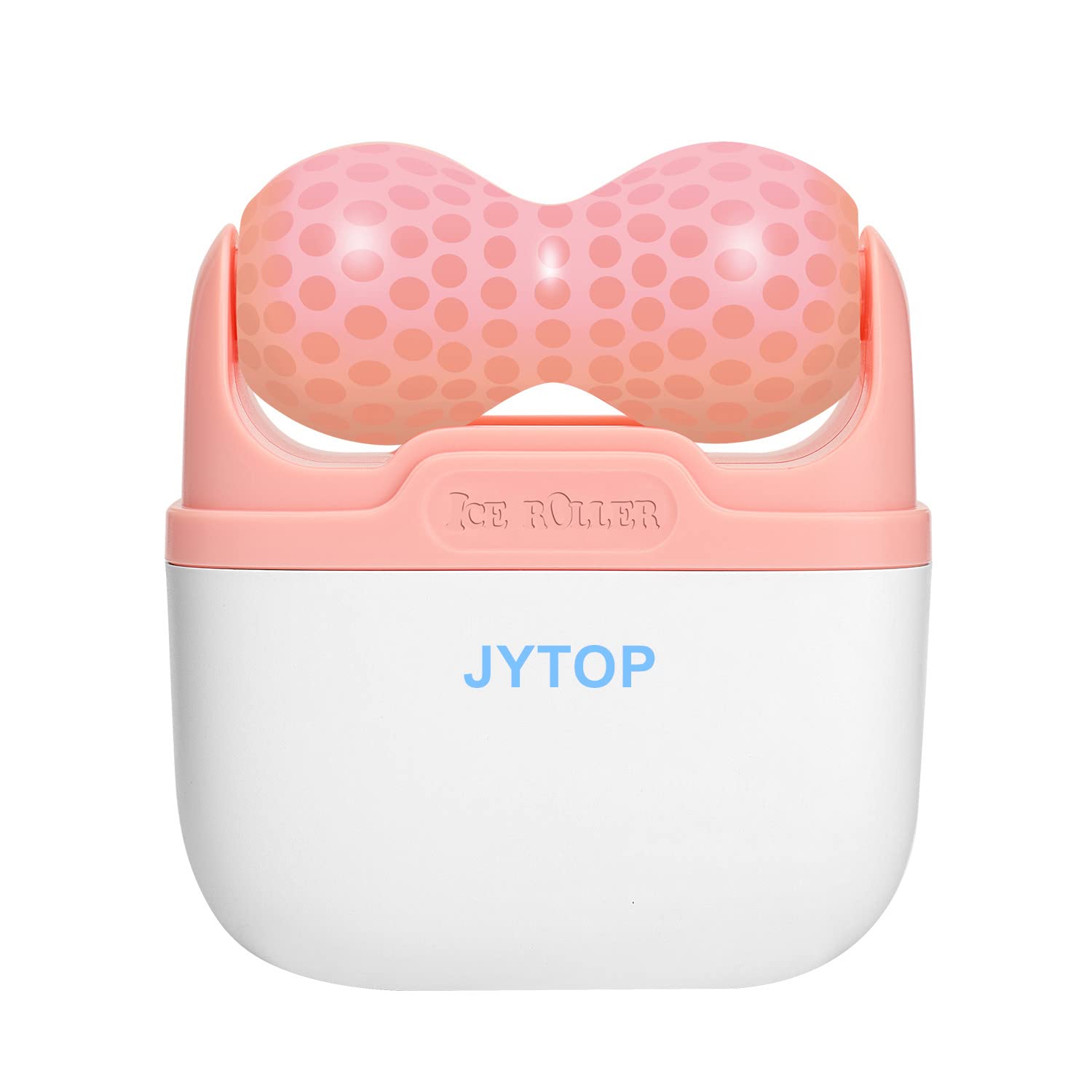 JYTOP Ice Roller Facial Roller for Face Eyes,Face Massager Roller Swelling, Migraines, Pain Relief, Relieve Wrinkles and Minor Injury Relief (V-Pink)