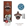 Bottle-Opener-Wall-MountedMagnetic-Beer-Bottle-Openers-with-Auto-Catch-CapsNovelty-Beer-Gifts-for-Dad-Him-Men-Husband-Beer-LoverCool-Gadget-Perfect-for-Kitchen-FridgeBarMan-CaveHome-PubGarden Magnetic Beer Bottle Opener Wall Mounted with Catcher, Novelty Beer Gift Ideas for Men Dad Husband Him, Cool Gadgets for…