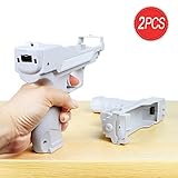 Wii Motion Plus Gun for Nintendo Wii Controller + Wii Shooting Games (White,Set of 2)