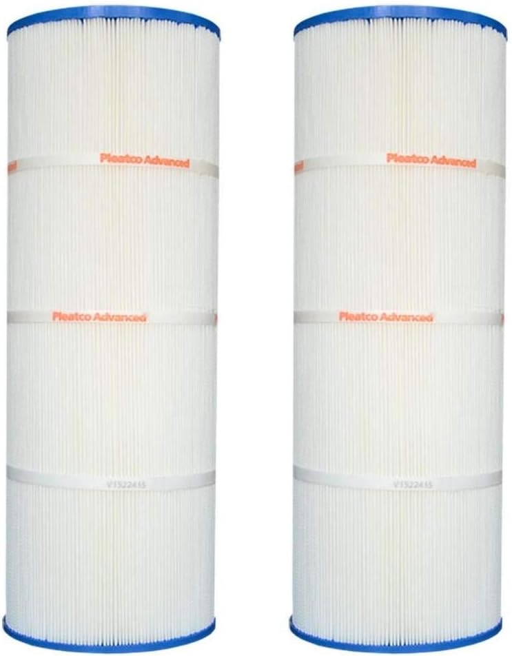 Pleatco Advanced PA50 Pool Replacement Cartridge Filter for Hayward Star, 2 Pack