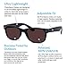 TheraSpecs Classic Migraine Glasses for Light Sensitivity, Photophobia and Fluorescent Lights | Unisex | Polarized Outdoor Lenses