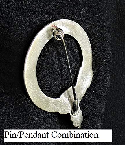 MacDuffee Clan Crest Badge in Solid Sterling Silver - Image 5