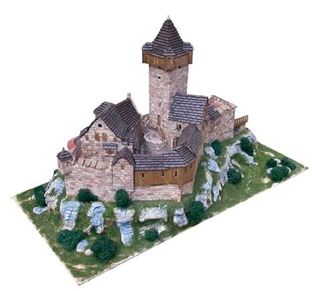 Asiatische aedes1001 37 x 26 x 7 cm 'Castle Falkenstein' Model Kit
