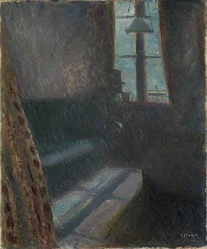 Spiffing Prints Edvard Munch - Night in Saint Cloud - Medium - Semi Gloss - Unframed