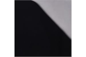 Giorbello Glass Subway Backsplash Tile, 6x6, Black, Sample Tile (1 Piece)