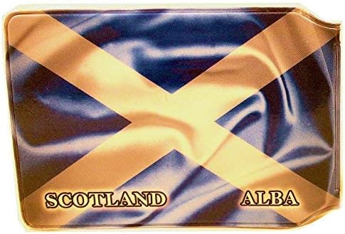 Scotland Scottish Flag Slim line Bus Pass Wallet Credit Travel Rail Ticket Card Holder for Oyster Business ID Card (4X Wallets)
