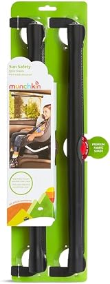 Munchkin White Hot Car Window Shade Set of 2 UV Protection Kids view 7