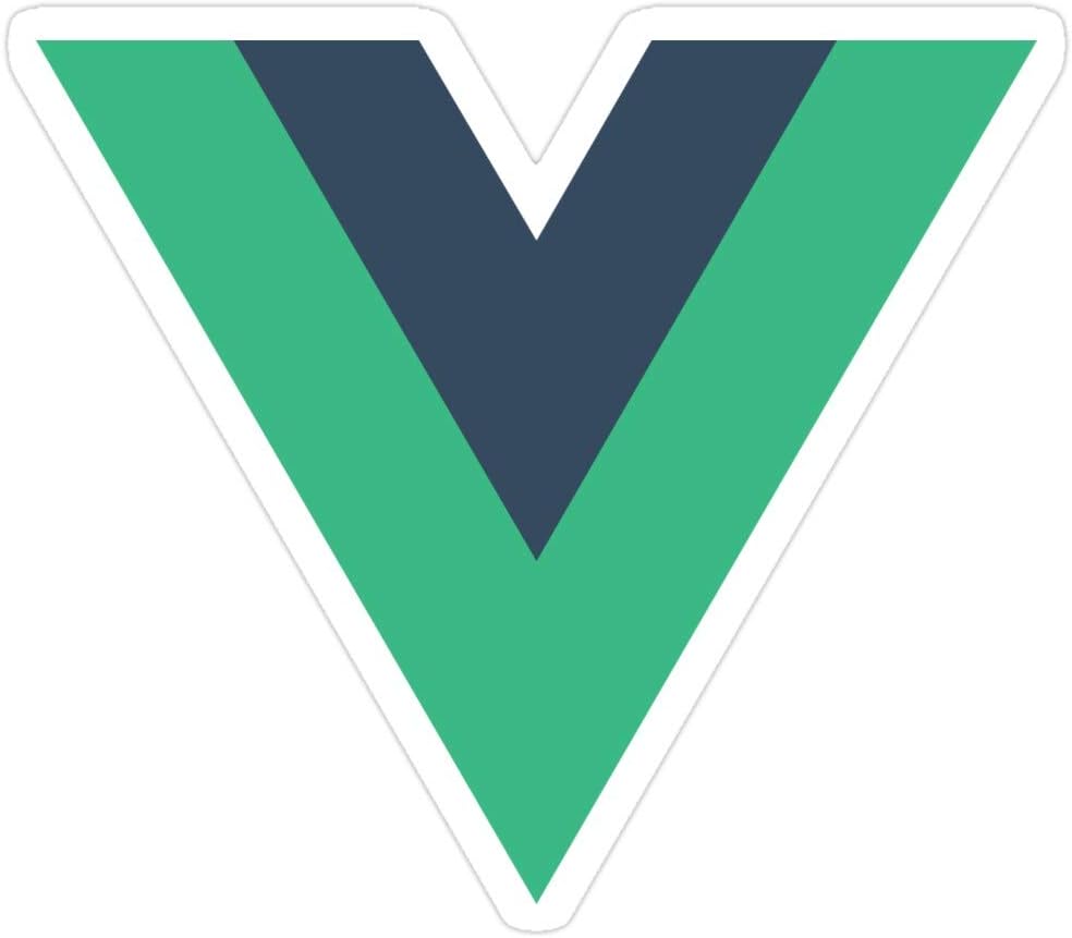 rangerpolocon Vue.js Logo Stickers (3 Pcs/Pack) 2549097042526