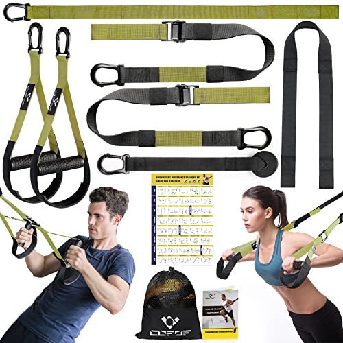 Schlingentrainer, Sling trainer mit Türanker für ein Ganzkörpertraining