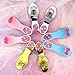 Princess Dress Up Set 4 Pairs of Shoes + Fashion Jewelry Accessories Little Girl Role Play Fashion Beauty Gift Set for Girls Ages 3-10 (4 Pairs Slippers and Jewelry Set)
